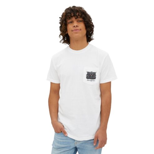 Unisex Garment-Dyed Pocket T-Shirt - Image 2