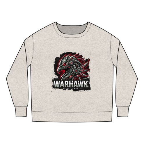 Toddler Sweatshirt - Warhawk Graphic Design - Cool Kids Clothing