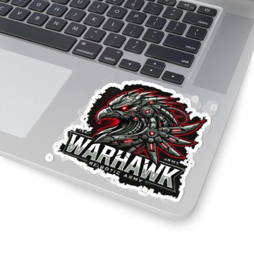 Warhawk Re:Botic Army Kiss-Cut Stickers - Edgy Tech-Inspired Decals for Laptops and Gear - Image 3