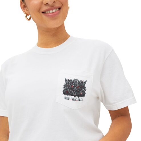 Unisex Garment-Dyed Pocket T-Shirt - Image 4