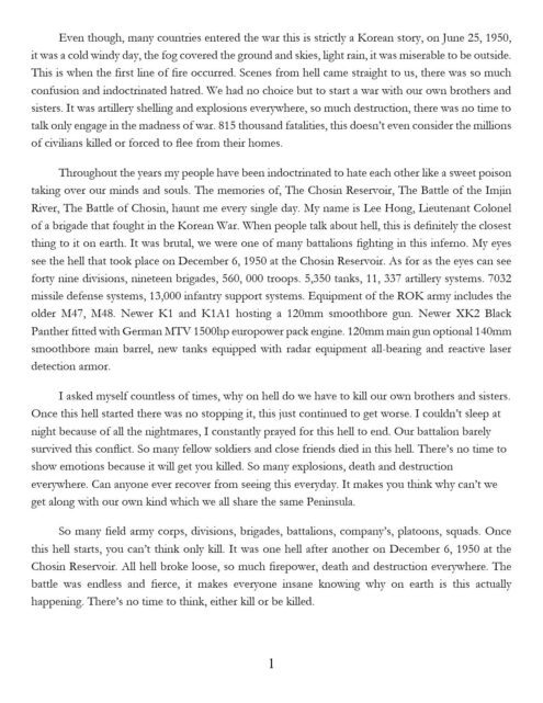 No One is Coming Back - The Forgotten War, Shall Be Remembered - Image 3