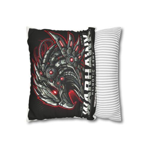 Warhawk Merchant Faux Suede Pillowcase - Bold Decorative Cushion for Gamers - Image 2