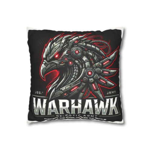 Warhawk Merchant Faux Suede Pillowcase - Bold Decorative Cushion for Gamers - Image 3