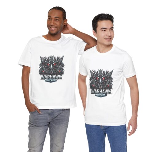 Warhawk Merchant Unisex Jersey Tee - Gaming Inspired Graphic T-Shirt - Image 3