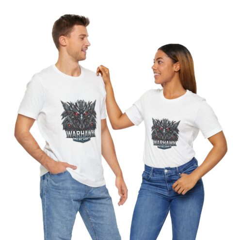 Warhawk Merchant Unisex Jersey Tee - Gaming Inspired Graphic T-Shirt